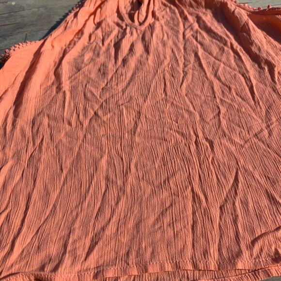 H&M Coral Halter Tunic Size XXS - Picture 2 of 5